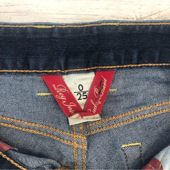 Lucky BRAND Women’s Reg. Inseam Women’s Dark Blue Wash Jeans Size 0/25 - Picture 3 of 11